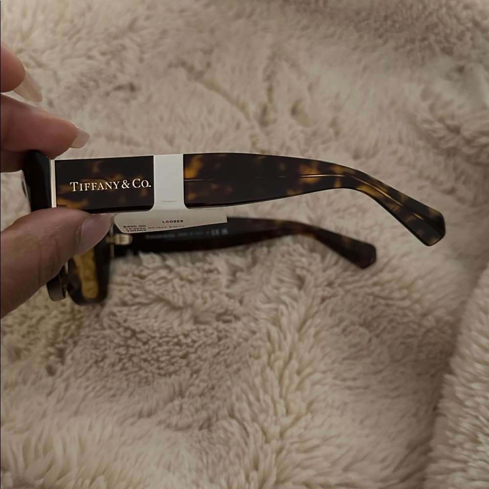 Tiffany & Co. Tiffany TF 4230 8015/7 glasses with Amber Lenses; NWT - Picture 5 of 8